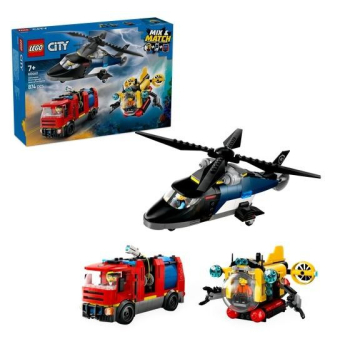 LEGO(R) CITY 60462 Zestaw z helikopterem, wozem ...